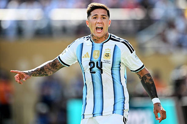 Enzo Fernandez có khả năng tái hợp Enzo Maresca. Ảnh: Getty Images. 