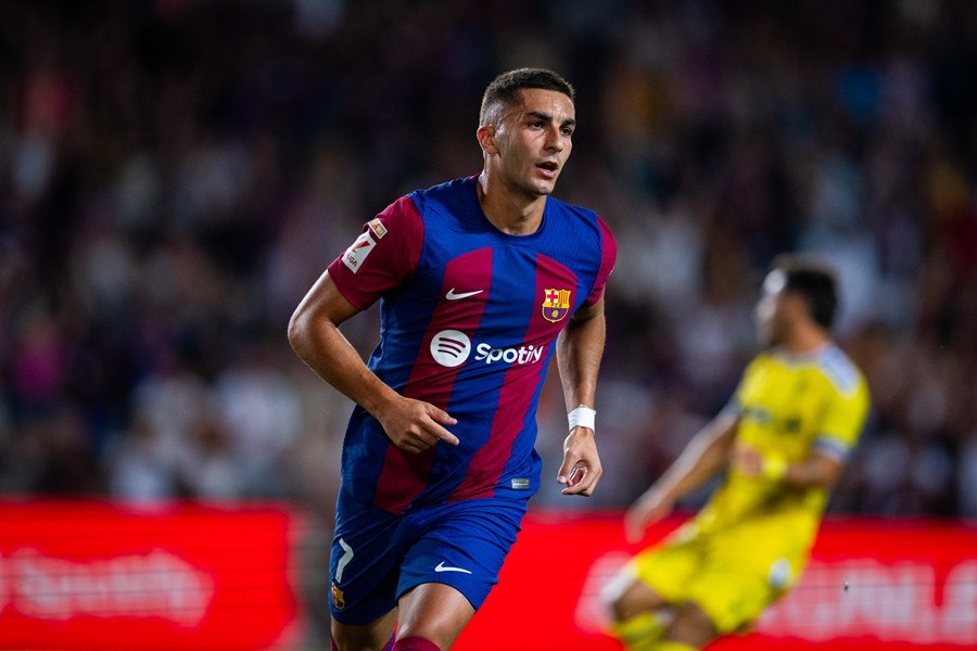 Ferran Torres được cho đang rất gần việc chuyển nhượng đến PSG. Ảnh: Barcelona FC.