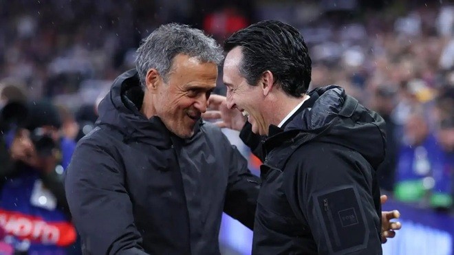 Unai Emery và Luis Enrique chuẩn bị tái ngộ. Ảnh: Getty.