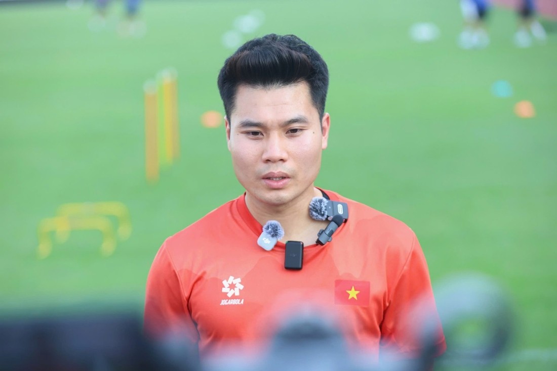 Trương Tiến Anh khẳng định Việt Nam tôn trọng mọi đối thủ. Ảnh: VFF. 