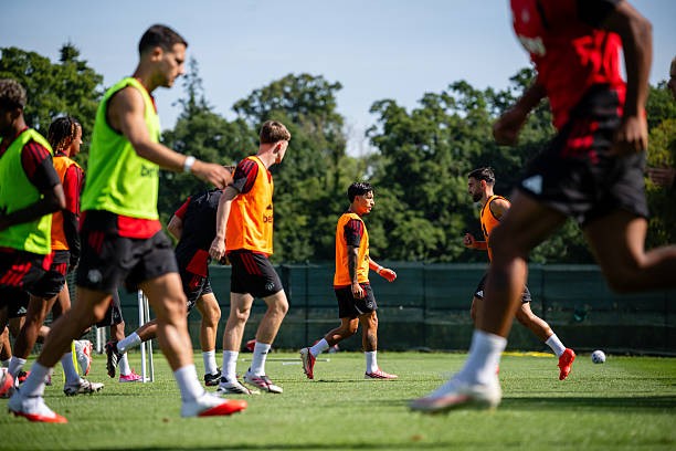Man Utd đang tập trung cho giai đoạn tiền mùa giải. Ảnh: Getty Images. 