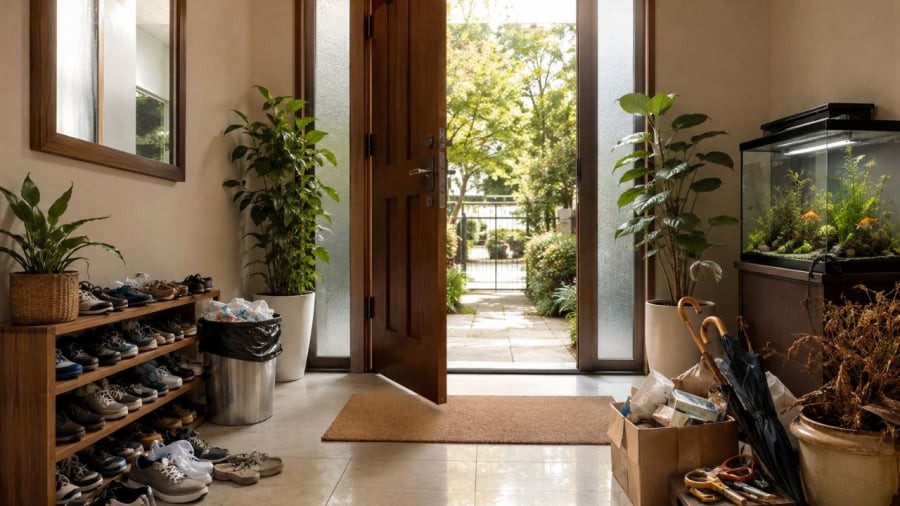 Người xưa nhắc 7 thứ không nên để trước cửa