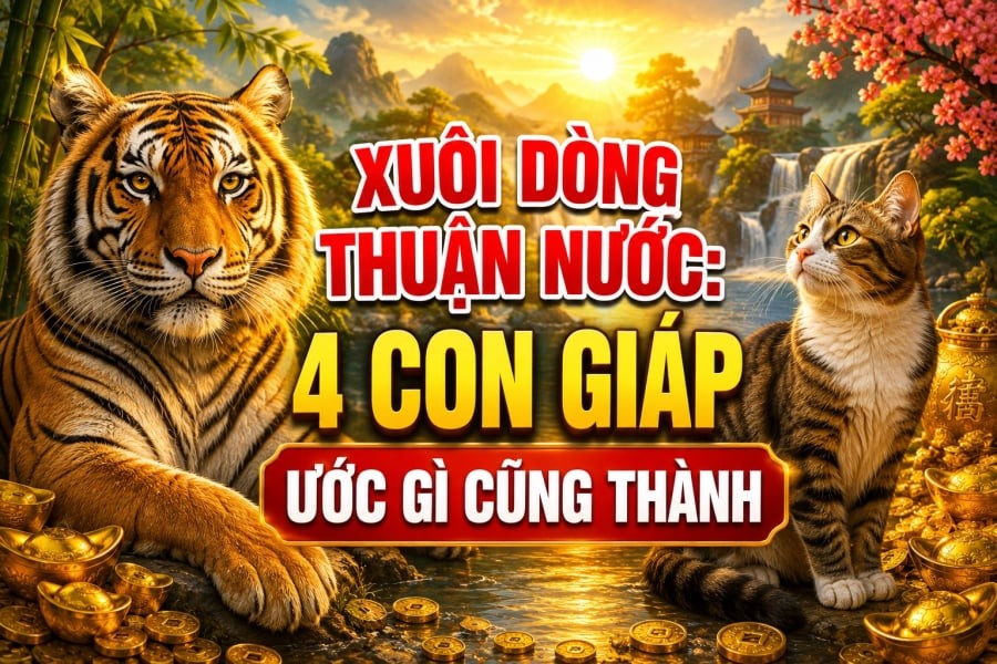 Xuôi Dòng Thuận Nước: 4 con giáp ước gì cũng thành