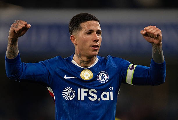 Enzo Fernandez nằm trong tầm ngắm của Manchester City. Ảnh: Getty Images