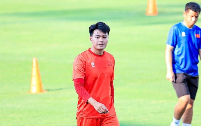 Những đường chuyền từ chân Thành Chung cũng rất uy tín. Ảnh: VFF.