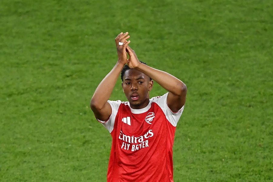 Myles Lewis-Skelly vẫn có khả năng chia tay Arsenal hè này. Ảnh: Arsenal FC.