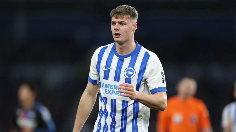 Evan Ferguson từng được Brighton hét giá 100 triệu bảng. Ảnh: Brighton & Hove Albion FC.