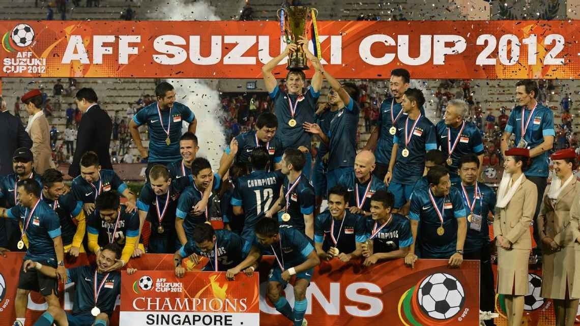 Singapore đã 4 lần vô địch ASEAN Cup. Ảnh: Getty.