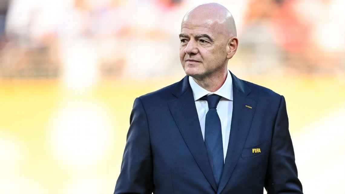 Gianni Infantino đang bị nhiều bên phản đối. Ảnh: Getty.