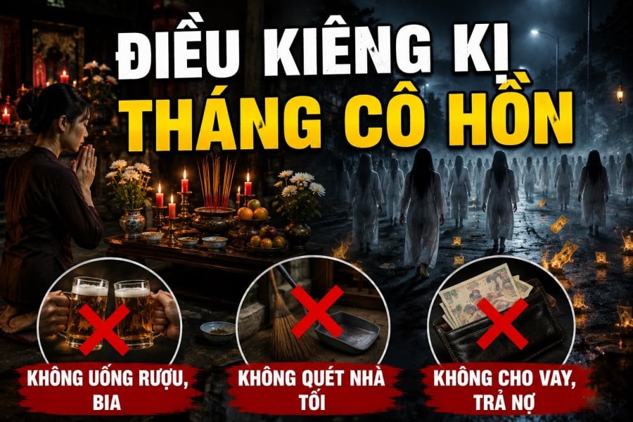 Tháng 7 Âm lịch từ lâu đã gắn với nhiều phong tục và quan niệm dân gian của người Việt. Trong đó, tháng 7 Âm còn thường được gọi là tháng Cô hồn, thời điểm nhiều gia đình chú ý hơn đến việc đi lại, sinh hoạt, lời ăn tiếng nói và các nghi lễ truyền thống.