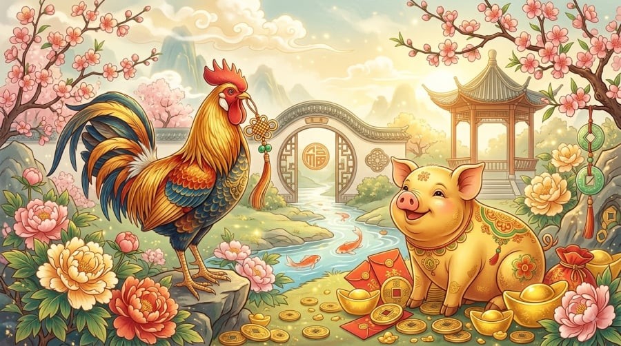 Tuổi Dậu và Hợi có thể đón thêm cơ hội trong công việc, tài chính từng bước cải thiện và nhận được sự hỗ trợ từ những mối quan hệ xung quanh.