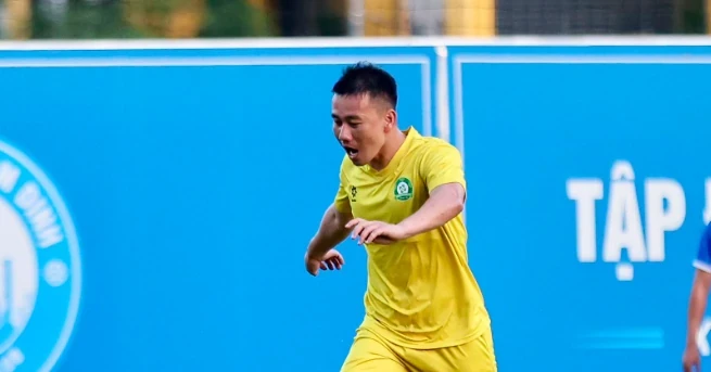 Minh Vương chia tay Đồng Nai. Ảnh: Fanpage CLB Đồng Nai.