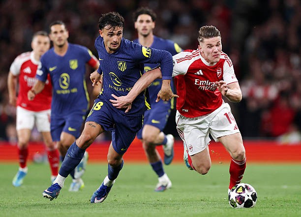 Marc Pubill từng gây ấn tượng khi chạm trán Arsenal. Ảnh: Getty Images