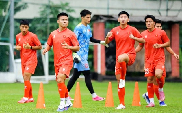 Việt Nam có buổi tập đầu tiên tại