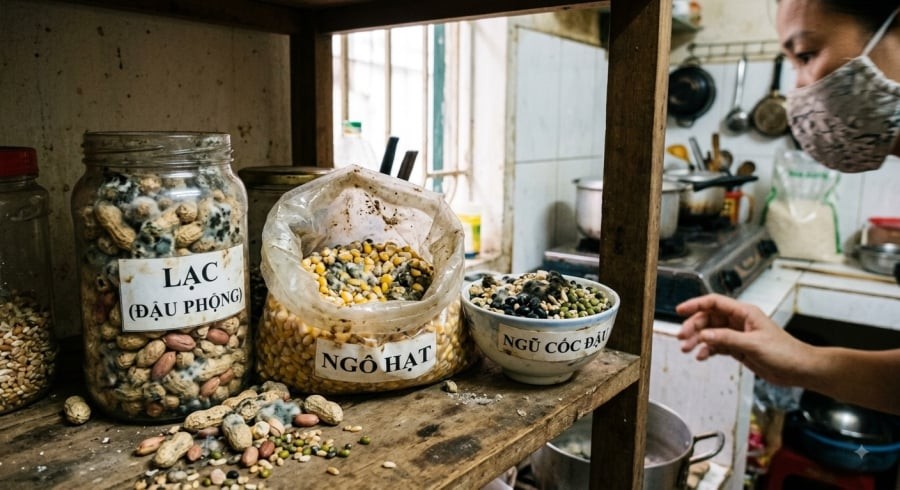 Thực phẩm bị mốc cần được loại bỏ hoàn toàn, không nên tiếc của cắt phần mốc rồi tiếp tục sử dụng.
