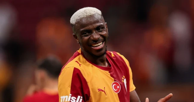 Osimhen lọt tầm ngắm MU, Arsenal và Tottenham. Ảnh: Getty.