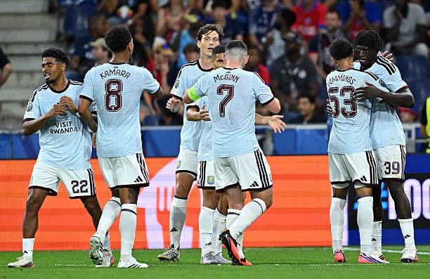 Aston Villa liên tiếp di chuyển để thi đấu ở loạt trận giao hữu hè 2026. Ảnh: Getty Images.