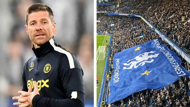 Sân Stamford Bridge tiếp đón Xabi Alonso nồng nhiệt. (Ảnh: Getty Images)