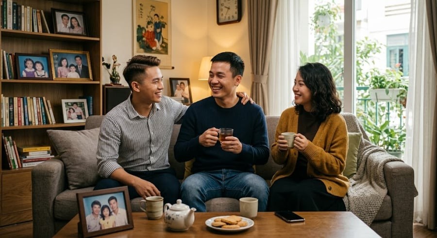 Vợ chồng sống chung không tránh khỏi những lúc 