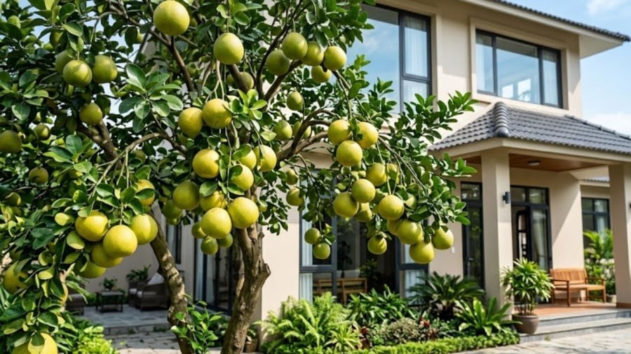 Trồng cây bưởi trước nhà không chỉ có tác dụng trang trí, lấy bóng mát hay lấy quả mà còn có ý nghĩa phong thủy riêng.