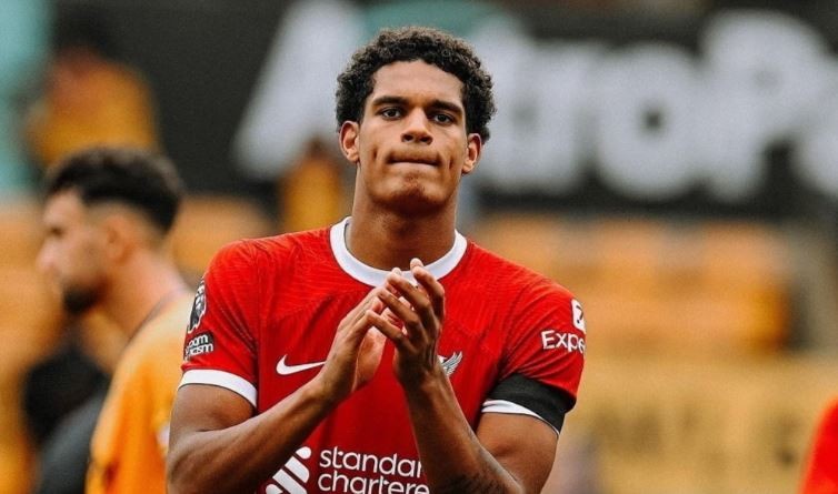  Jarell Quansah ngày còn khoác áo Liverpool. Ảnh: Getty Images.