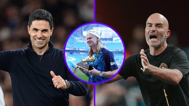 Arsenal và Man City hướng đến trận