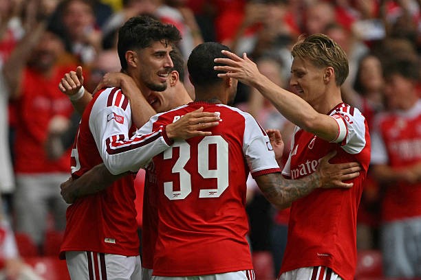 Arsenal giành danh hiệu đầu tiên ở mùa giải năm nay. Ảnh: Getty Images
