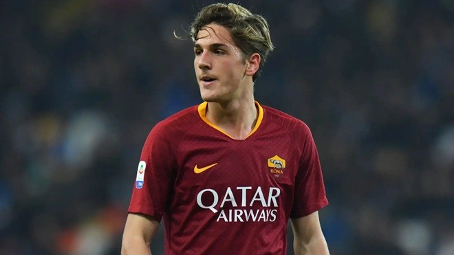  Zaniolo từng nổi danh trong màu áo AS Roma. Ảnh: Getty.