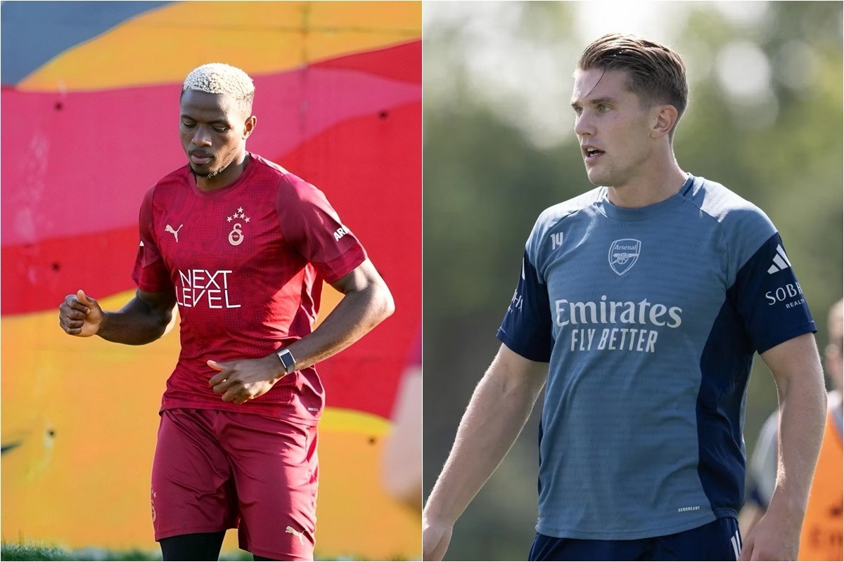 Fabrizio Romano vừa cập nhật thông tin về tương lai của Victor Osimhen và Viktor Gyokeres. Ảnh: Victor Osimhen/Arsenal FC.