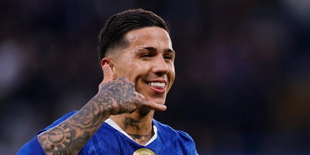 Man City vẫn theo đuổi Enzo Fernandez. (Ảnh: AS)