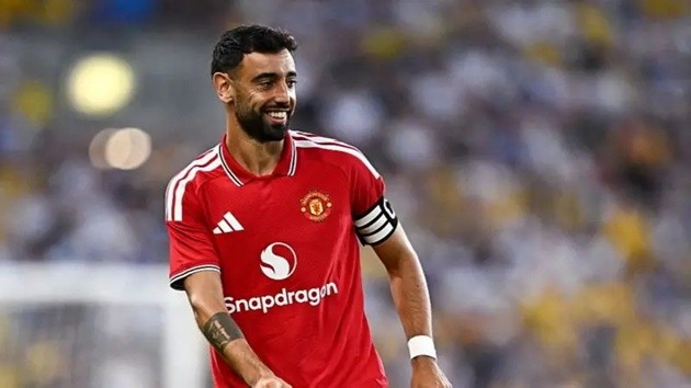 Man Utd sẽ từ chối mọi đề nghị cho Bruno Fernandes. (Ảnh: Getty Images)