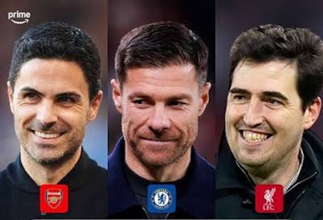 Arteta, Alonso và Iraola xuất phát cùng lò đào tạo. Ảnh: Prime.