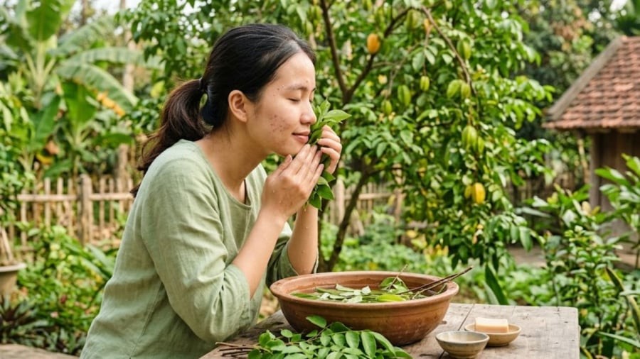 Lá khế có thể hỗ trợ giúp làm sạch da