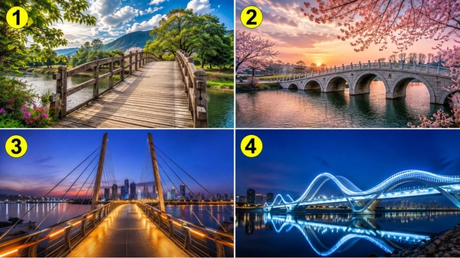 Bạn chọn cây cầu nào?