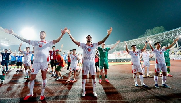 Một Việt Nam lầm lũi, thực dụng đã đánh bại Malaysia. Ảnh: VFF