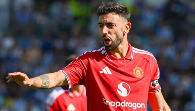 Man Unite đàm phán giữ chân Bruno Fernandes. Ảnh: Getty Images