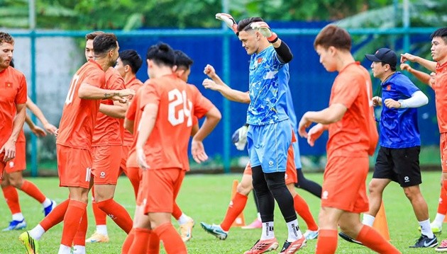 Thủ thành Việt kiều hướng tới chung kết ASEAN Cup. (Ảnh: VFF)