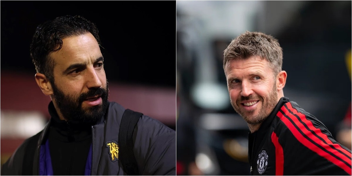 Ruben Amorim và Michael Carrick mang đến 2 phong cách quản lý khác nhau tại Man Utd. Ảnh: Manchester United FC.