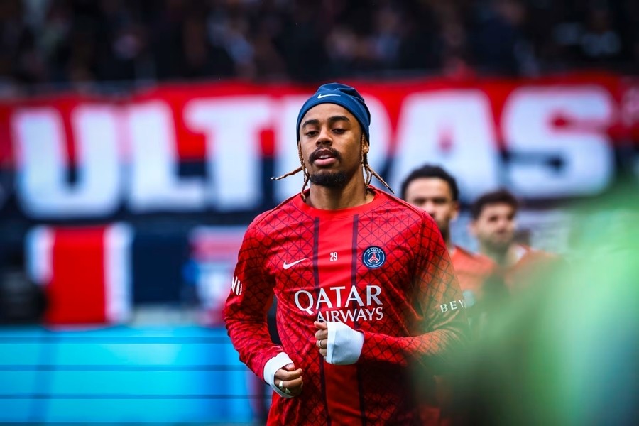 Bradley Barcola được cho đang nằm trong tầm ngắm của Liverpool. Ảnh: Paris Saint-Germain FC.