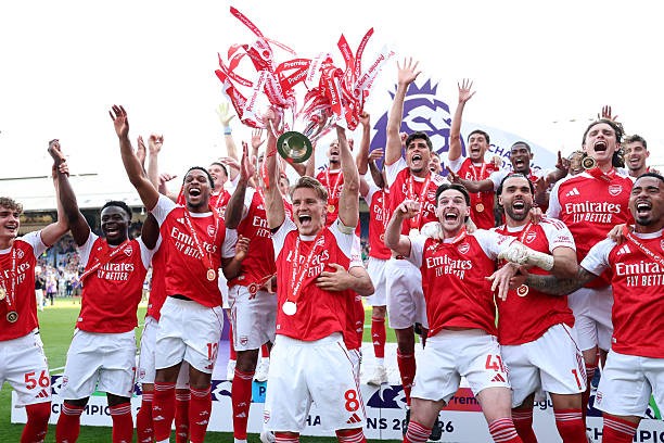 Arsenal vừa hủy diệt Man City trong trận tranh Community Shield. Ảnh: Getty Images. 