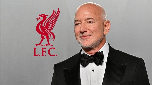 Jeff Bezos và các cộng sự hoàn tất mua 38% cổ phần Liverpool. (Ảnh: Sky Sports)