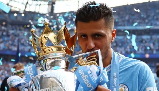 Barca đánh bại Real Madrid để giành lấy chữ ký của Rodri. Ảnh: Getty