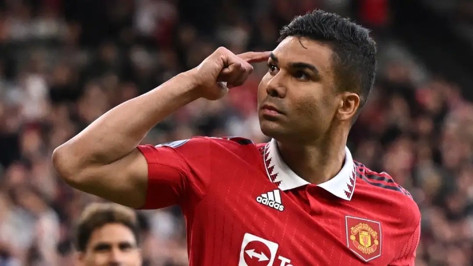 Casemiro đến Old Trafford giữa cơn khủng hoảng của MU. Ảnh: Getty.