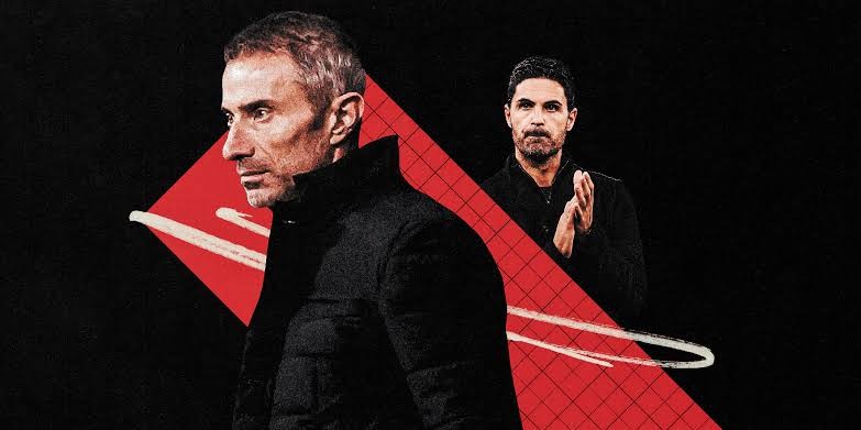 Arteta và Berta không có chung mục tiêu. Ảnh: New York Times.