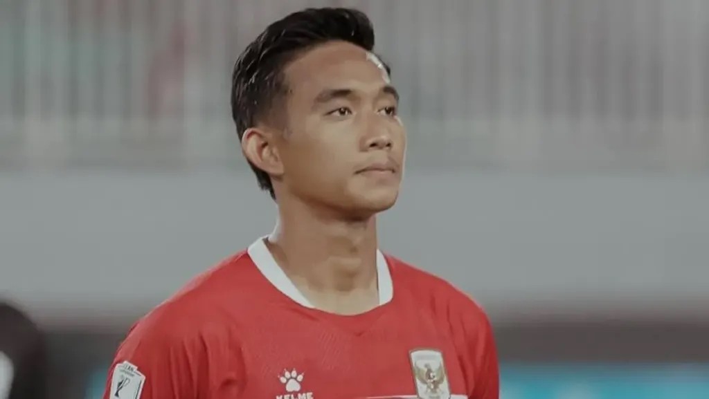 Rizky Ridho được đồn đoán vắng mặt tại FIFA ASEAN Cup 2026. Ảnh: @rizkyridhoramadhani/Instagram.