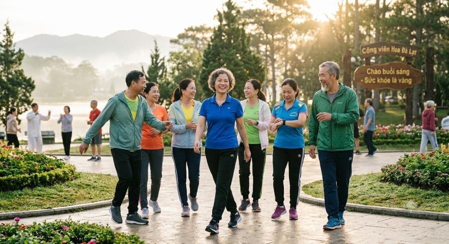 Vận động thường xuyên là một trong những thói quen có mối liên hệ mạnh với nguy cơ tử vong thấp hơn.