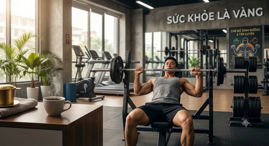 Người uống nhiều cà phê trong nghiên cứu có khối lượng cơ xương cao hơn, nhưng chưa thể khẳng định cà phê trực tiếp giúp tăng cơ.