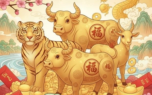 Từ 20/8 đến 27/8 3 tuổi ăn Lộc Tứ Phủ, ngủ cũng có tiền