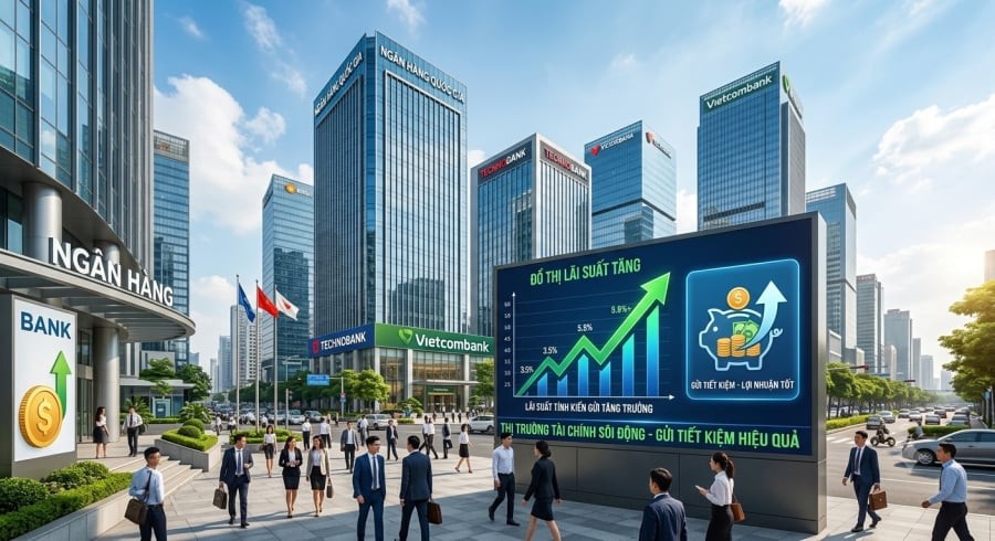 Lãi suất tiết kiệm tại một số ngân hàng đang ở mức cao, đặc biệt với các khoản tiền gửi đáp ứng điều kiện ưu đãi.
