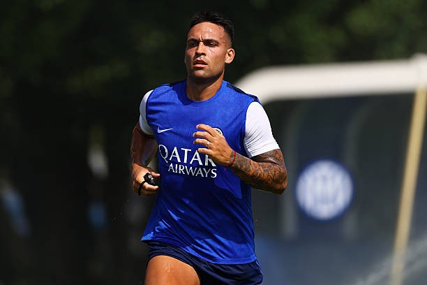 Lautaro Martinez nằm trong tầm ngắm của Barcelona. Ảnh: Getty Images